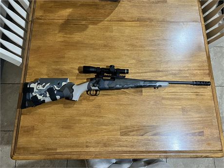 *Ready to go package* Remington model 7 kuiu threaded with federal premium ammo